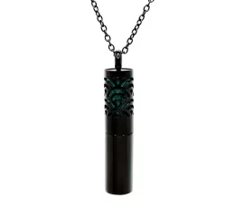 Collier aromathérapie noir